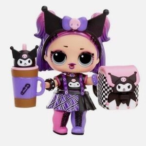 KUROMI LOL Doll with Accessories. Sanrio colab